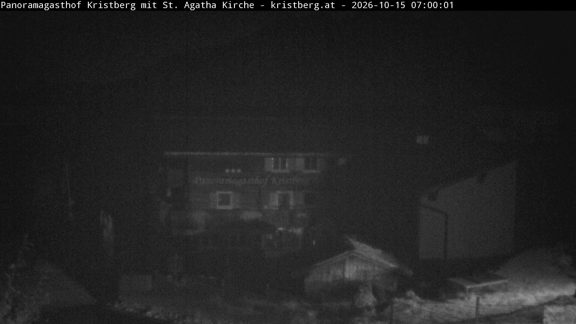 Archiv Foto Webcam Panoramagasthof Kristberg (Silbertal)