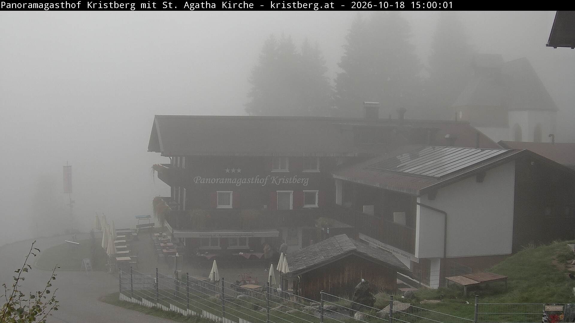 Archiv Foto Webcam Panoramagasthof Kristberg (Silbertal)