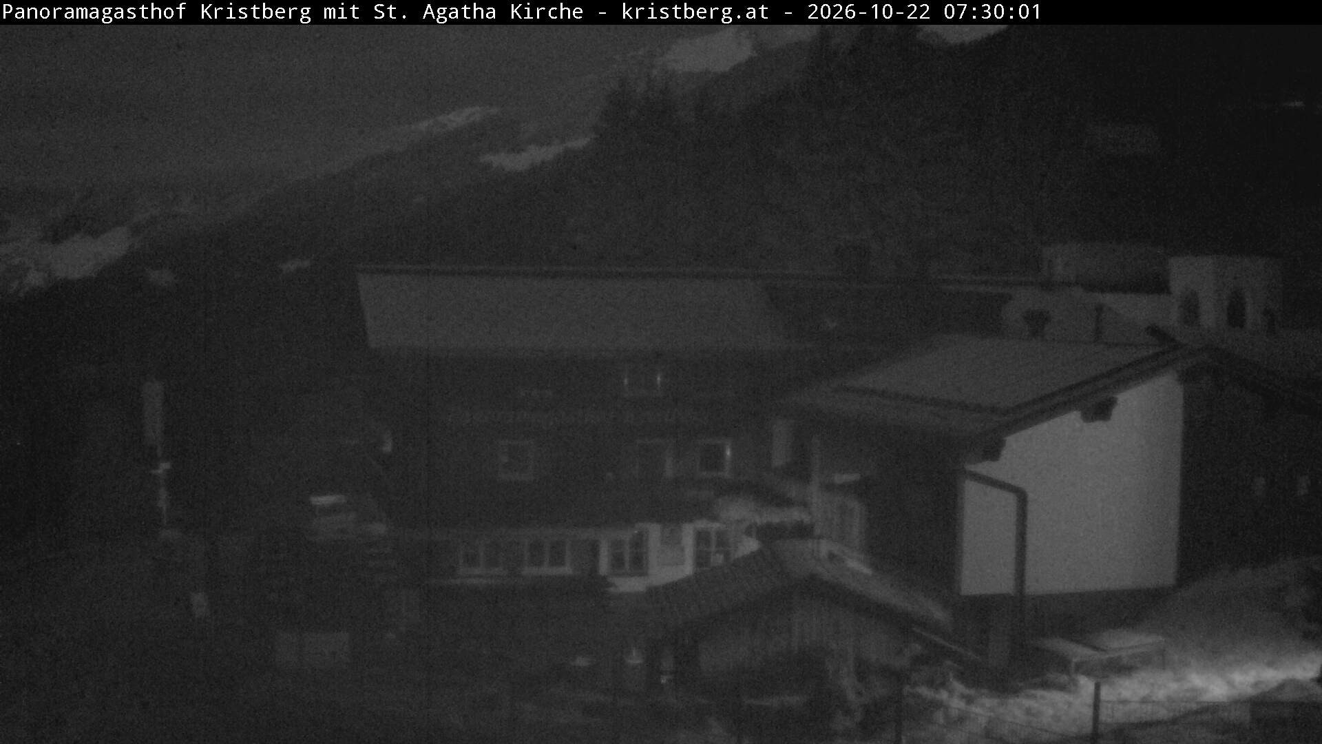 Archiv Foto Webcam Panoramagasthof Kristberg (Silbertal)