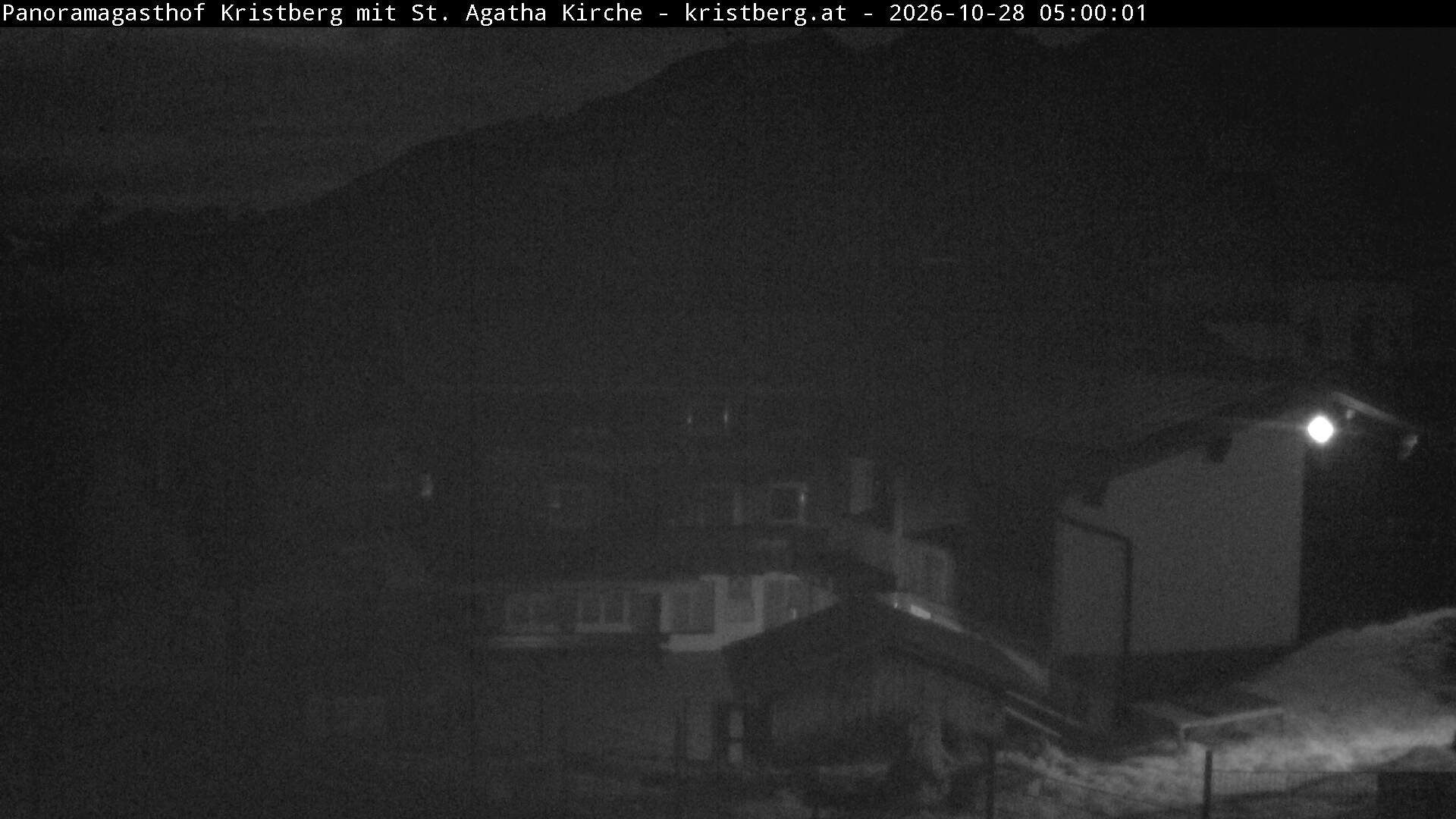 Archiv Foto Webcam Panoramagasthof Kristberg (Silbertal)