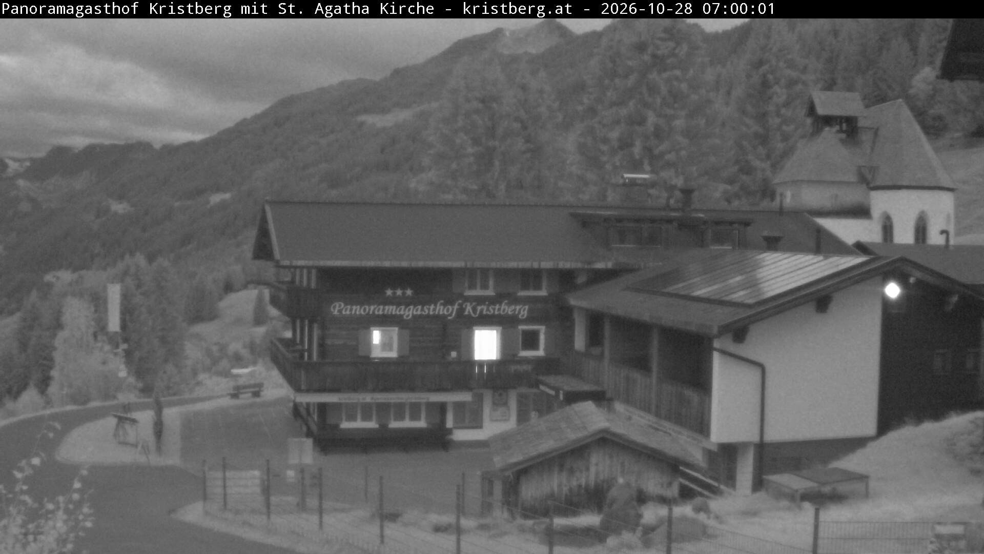 Archiv Foto Webcam Panoramagasthof Kristberg (Silbertal)