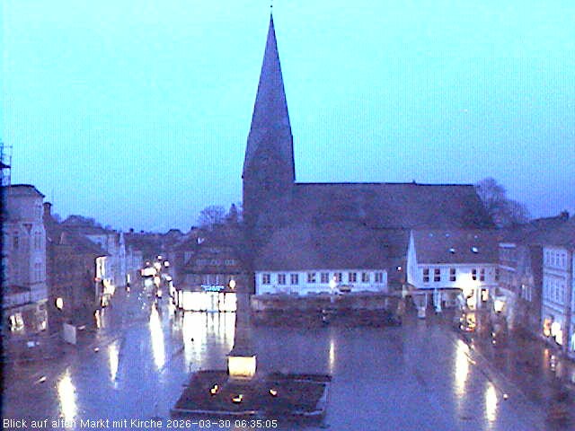 Archiv Foto Webcam Eutin St. Michaelis
