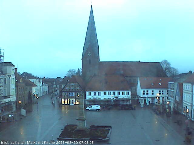 Archiv Foto Webcam Eutin St. Michaelis