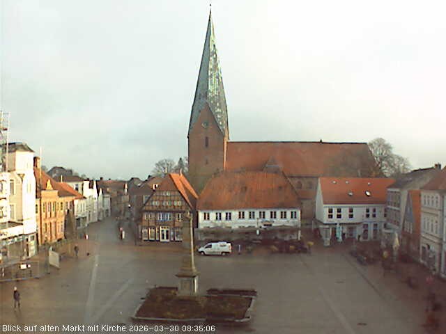 Archiv Foto Webcam Eutin St. Michaelis