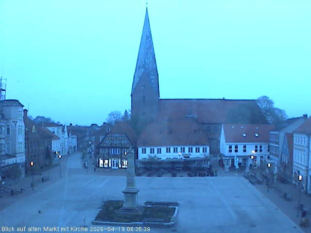 Archiv Foto Webcam Eutin St. Michaelis