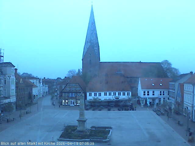 Archiv Foto Webcam Eutin St. Michaelis