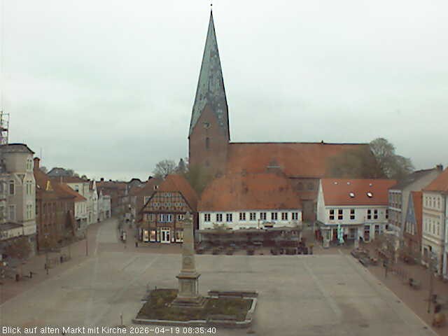Archiv Foto Webcam Eutin St. Michaelis