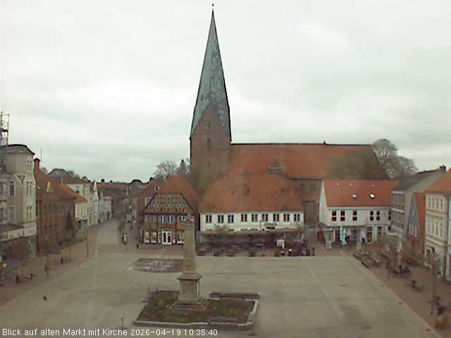 Archiv Foto Webcam Eutin St. Michaelis