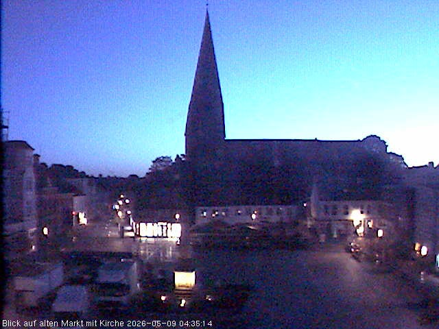 Archiv Foto Webcam Eutin St. Michaelis