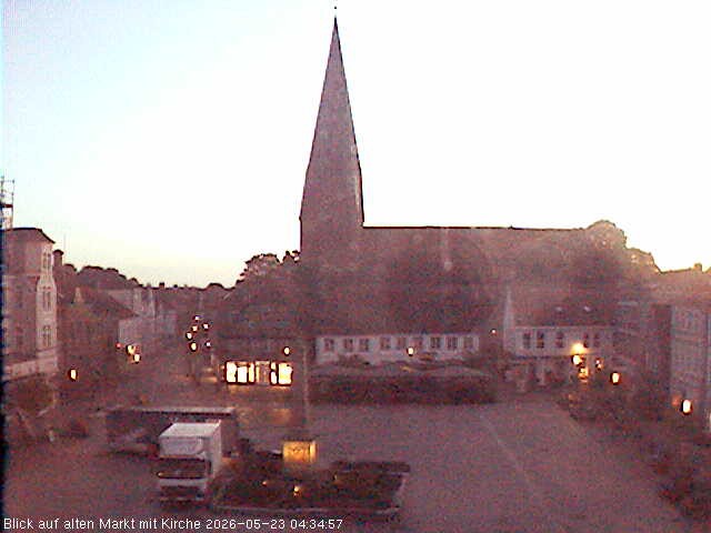 Archiv Foto Webcam Eutin St. Michaelis