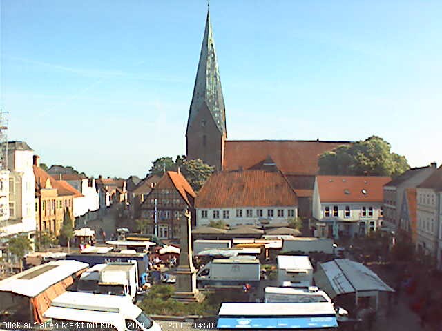 Archiv Foto Webcam Eutin St. Michaelis