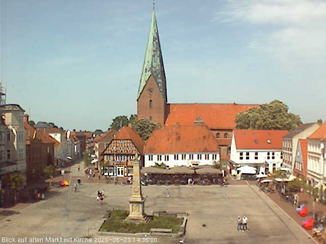 Archiv Foto Webcam Eutin St. Michaelis