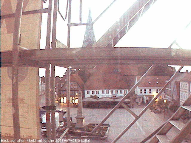 Archiv Foto Webcam Eutin St. Michaelis