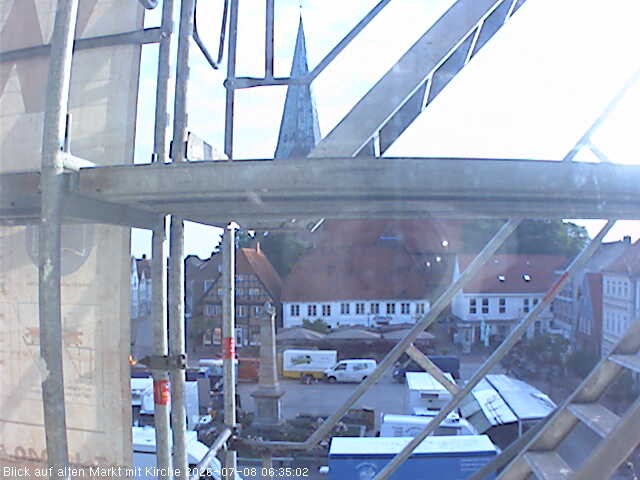 Archiv Foto Webcam Eutin St. Michaelis