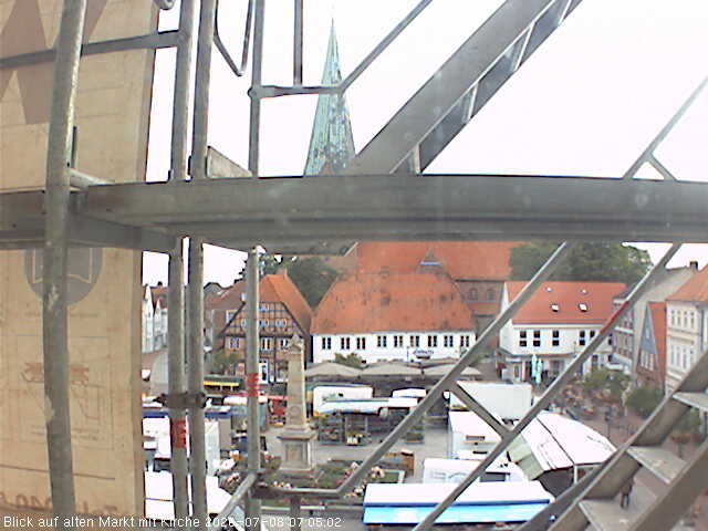 Archiv Foto Webcam Eutin St. Michaelis