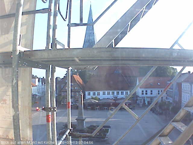 Archiv Foto Webcam Eutin St. Michaelis