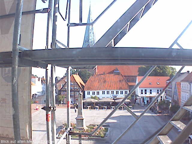Archiv Foto Webcam Eutin St. Michaelis