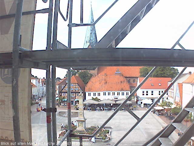 Archiv Foto Webcam Eutin St. Michaelis