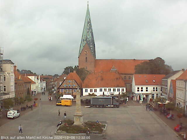 Archiv Foto Webcam Eutin St. Michaelis