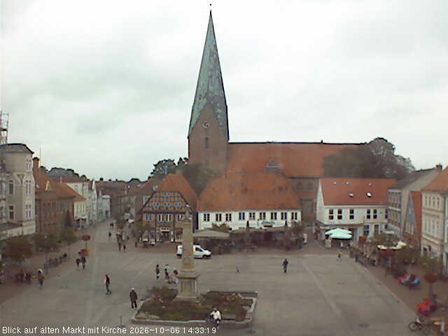 Archiv Foto Webcam Eutin St. Michaelis