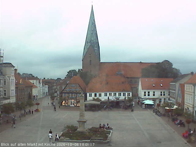 Archiv Foto Webcam Eutin St. Michaelis