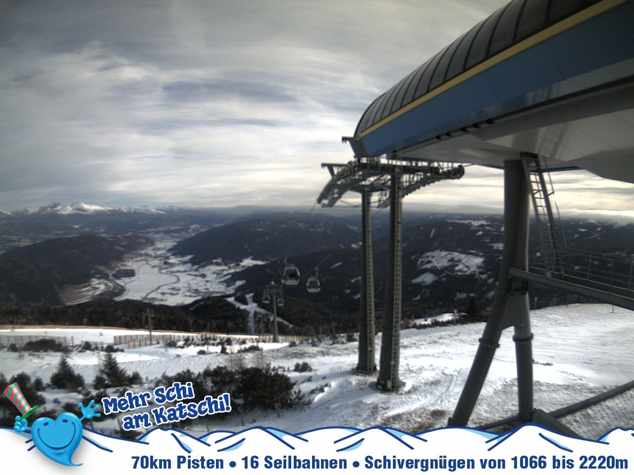 Archiv Foto Webcam Silverjet am Katschberg/Aineck