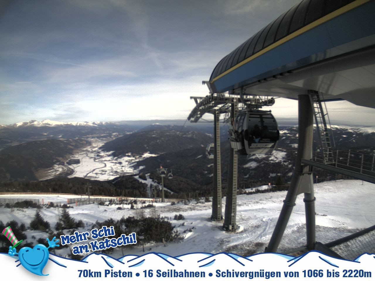 Archiv Foto Webcam Silverjet am Katschberg/Aineck