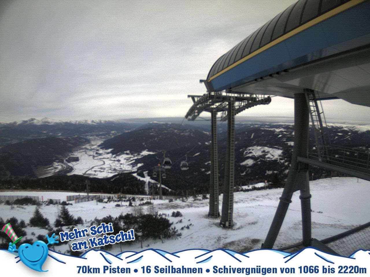 Archiv Foto Webcam Silverjet am Katschberg/Aineck