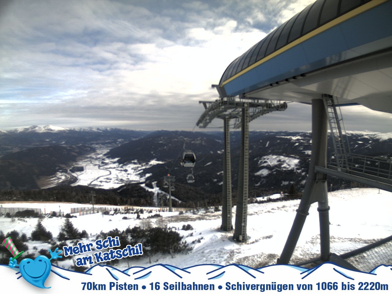 Archiv Foto Webcam Silverjet am Katschberg/Aineck
