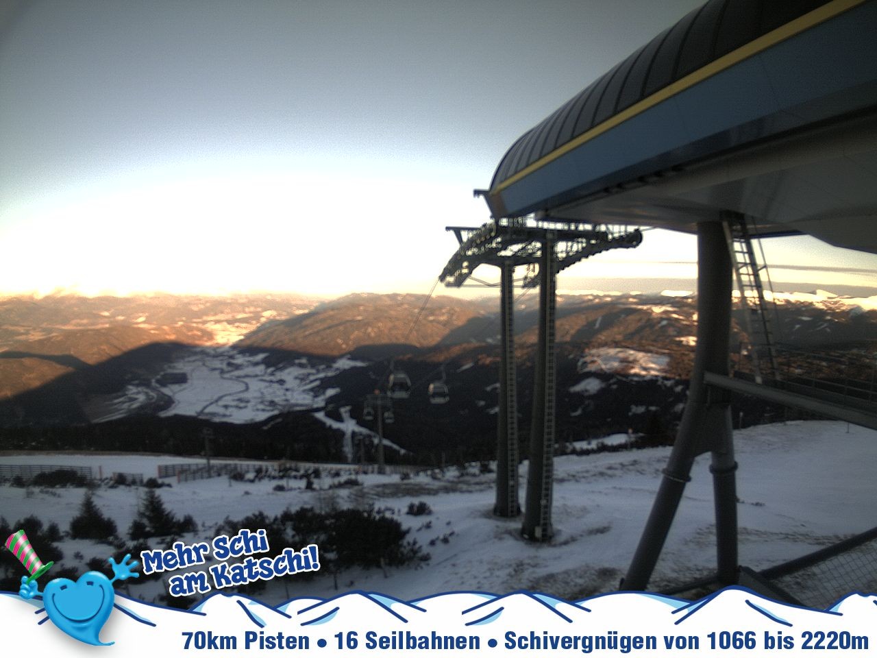 Archiv Foto Webcam Silverjet am Katschberg/Aineck