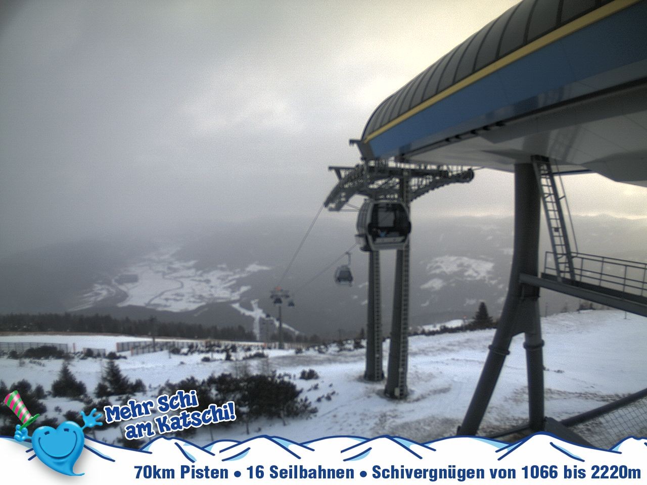 Archiv Foto Webcam Silverjet am Katschberg/Aineck