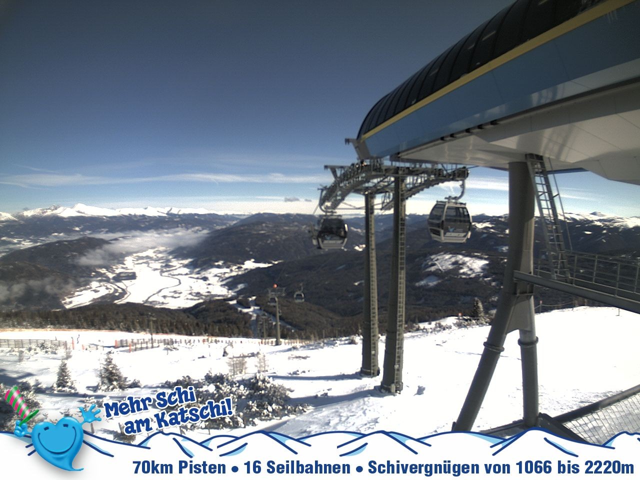 Archiv Foto Webcam Silverjet am Katschberg/Aineck