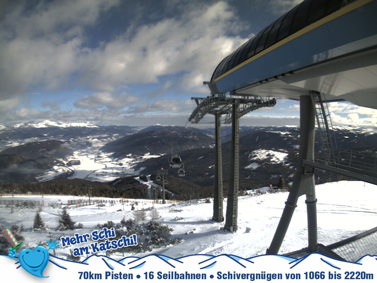 Archiv Foto Webcam Silverjet am Katschberg/Aineck