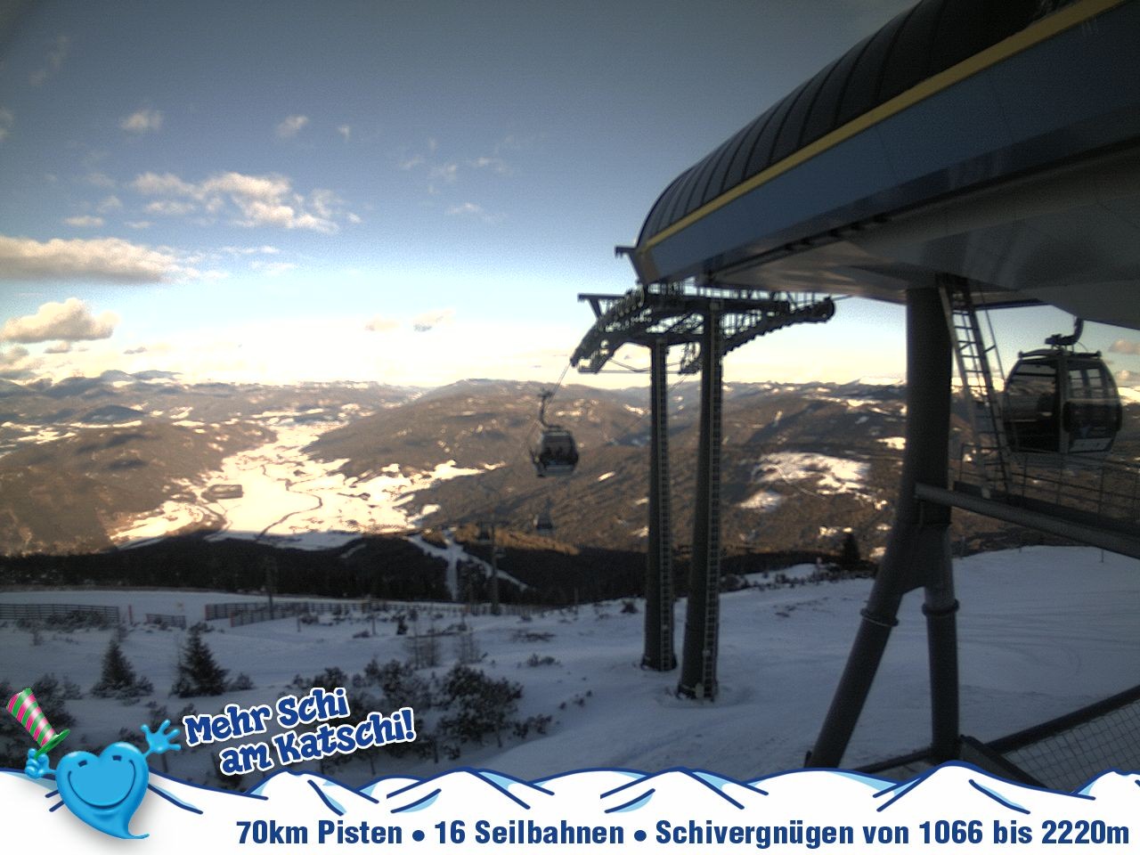 Archiv Foto Webcam Silverjet am Katschberg/Aineck