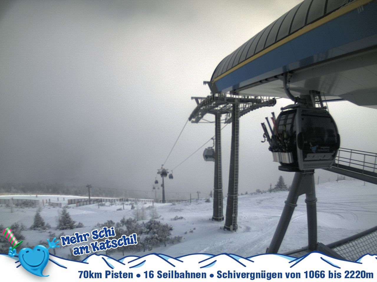 Archiv Foto Webcam Silverjet am Katschberg/Aineck