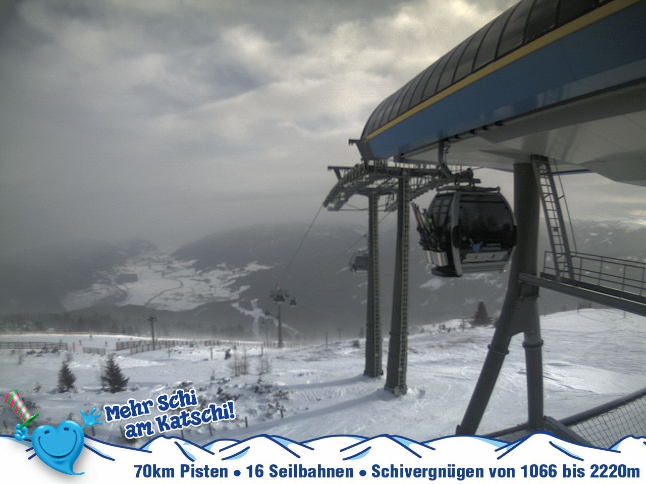 Archiv Foto Webcam Silverjet am Katschberg/Aineck