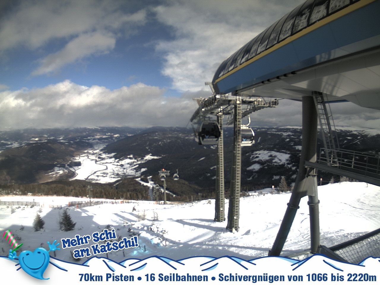 Archiv Foto Webcam Silverjet am Katschberg/Aineck