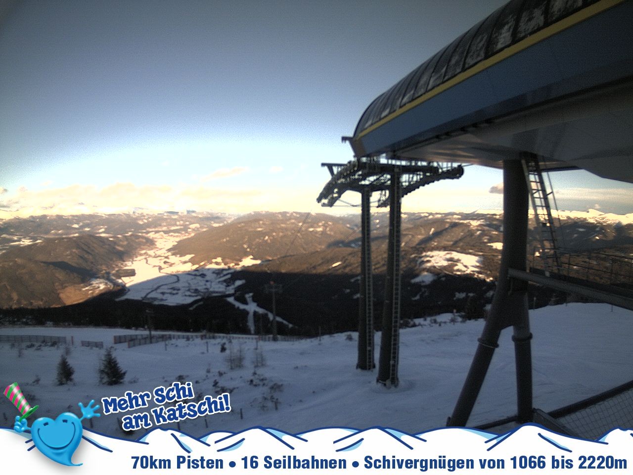 Archiv Foto Webcam Silverjet am Katschberg/Aineck
