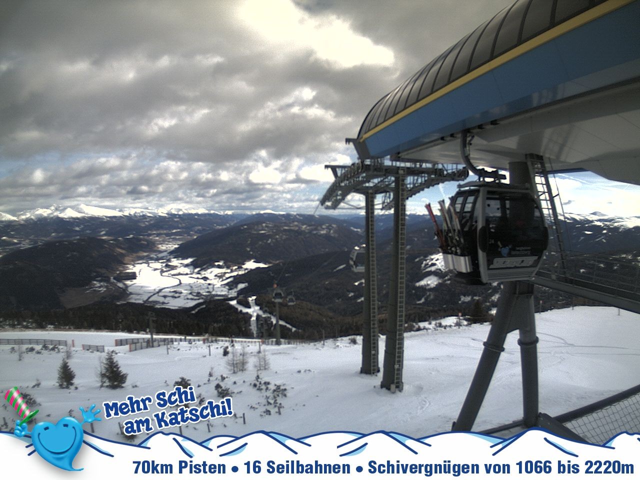 Archiv Foto Webcam Silverjet am Katschberg/Aineck