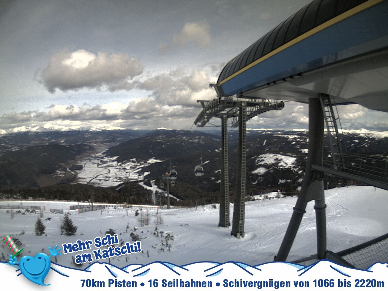 Archiv Foto Webcam Silverjet am Katschberg/Aineck