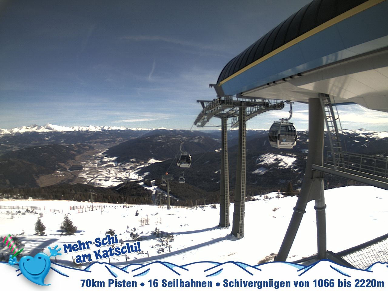 Archived image Webcam Silverjet, Katschberg