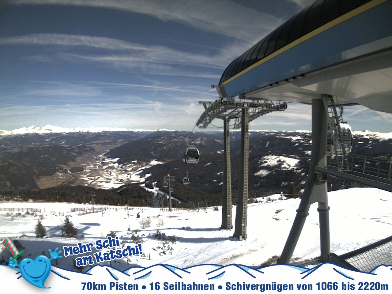 Archived image Webcam Silverjet, Katschberg