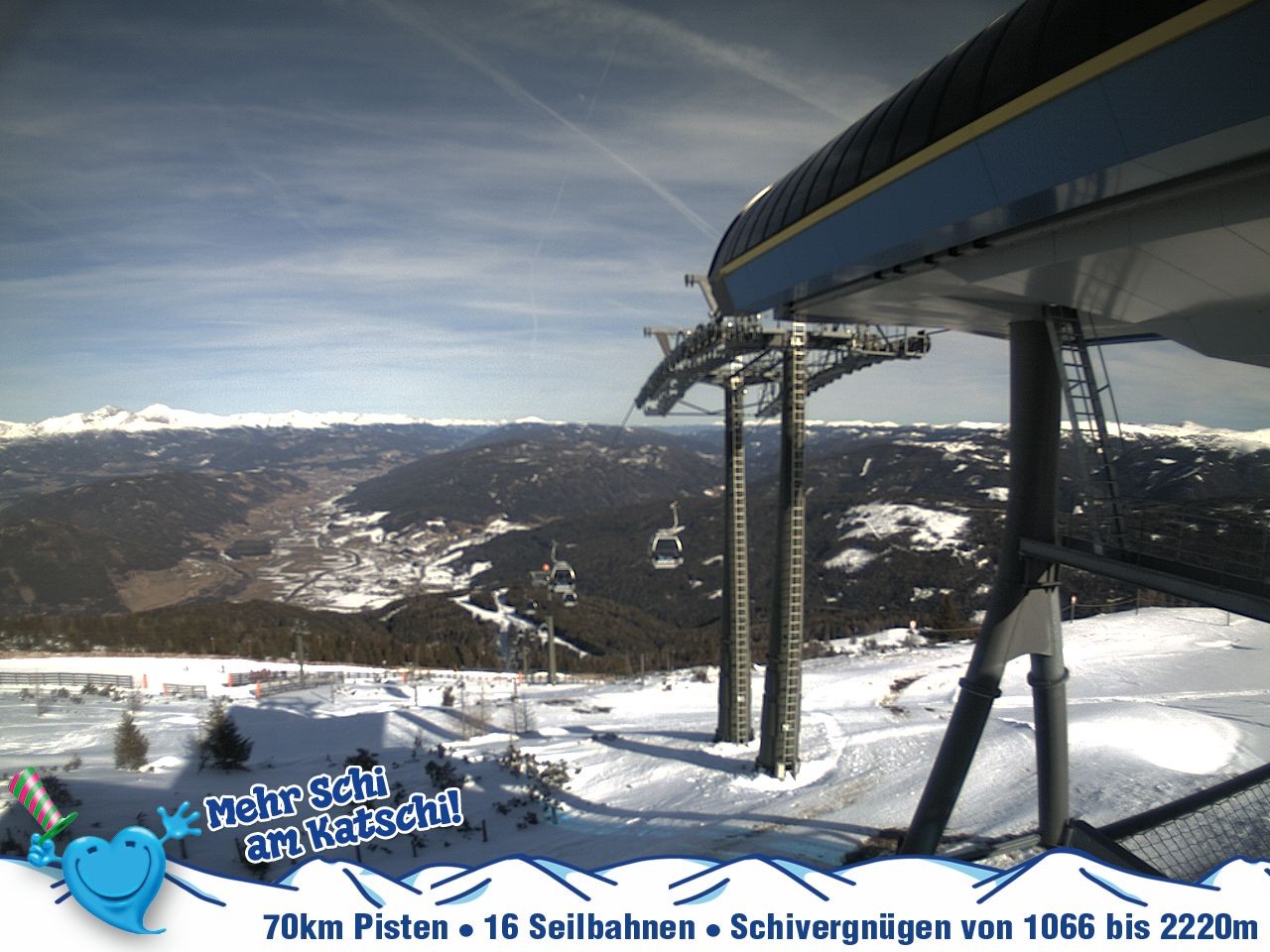 Archived image Webcam Silverjet, Katschberg