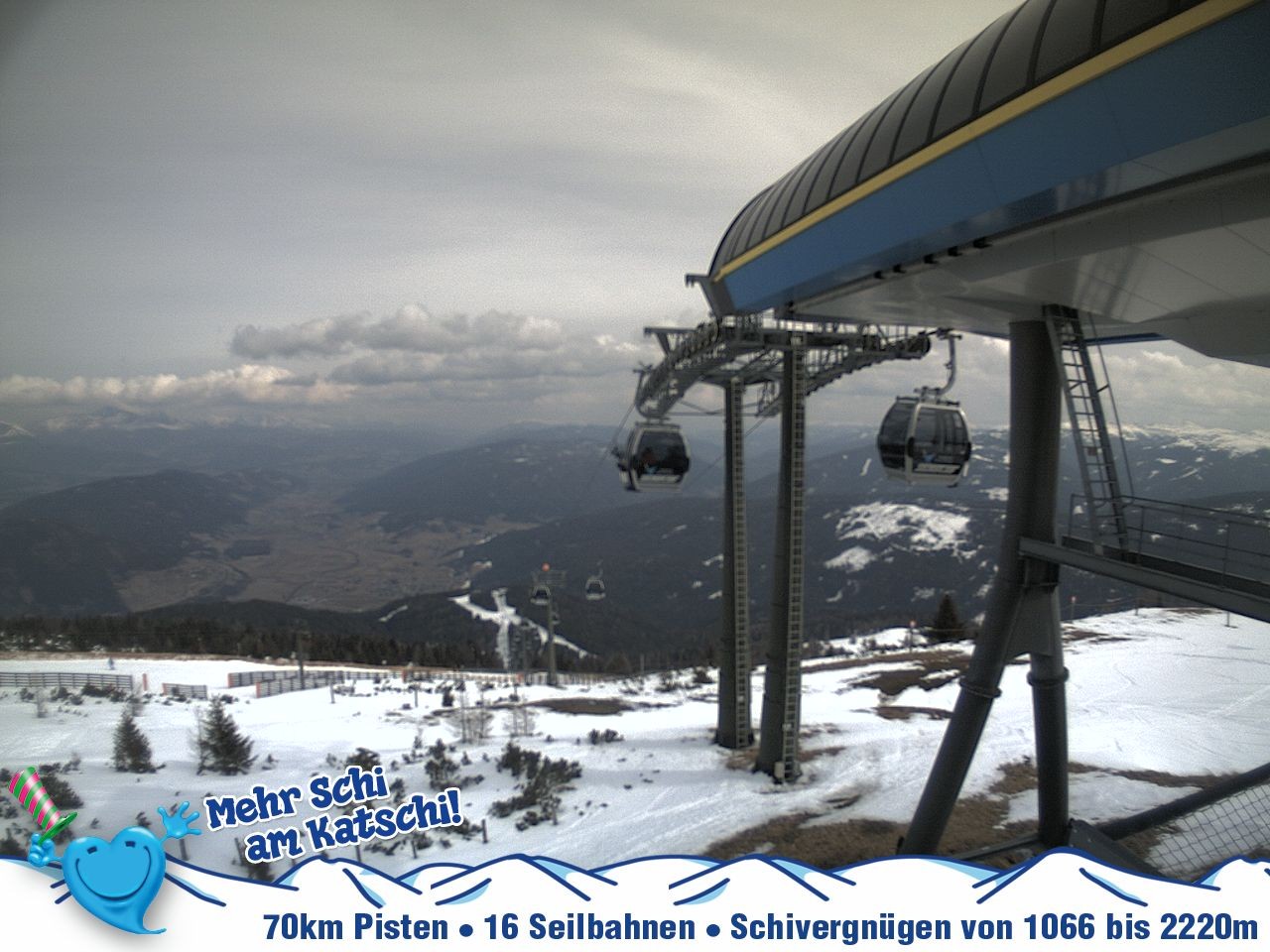 Archiv Foto Webcam Silverjet am Katschberg/Aineck