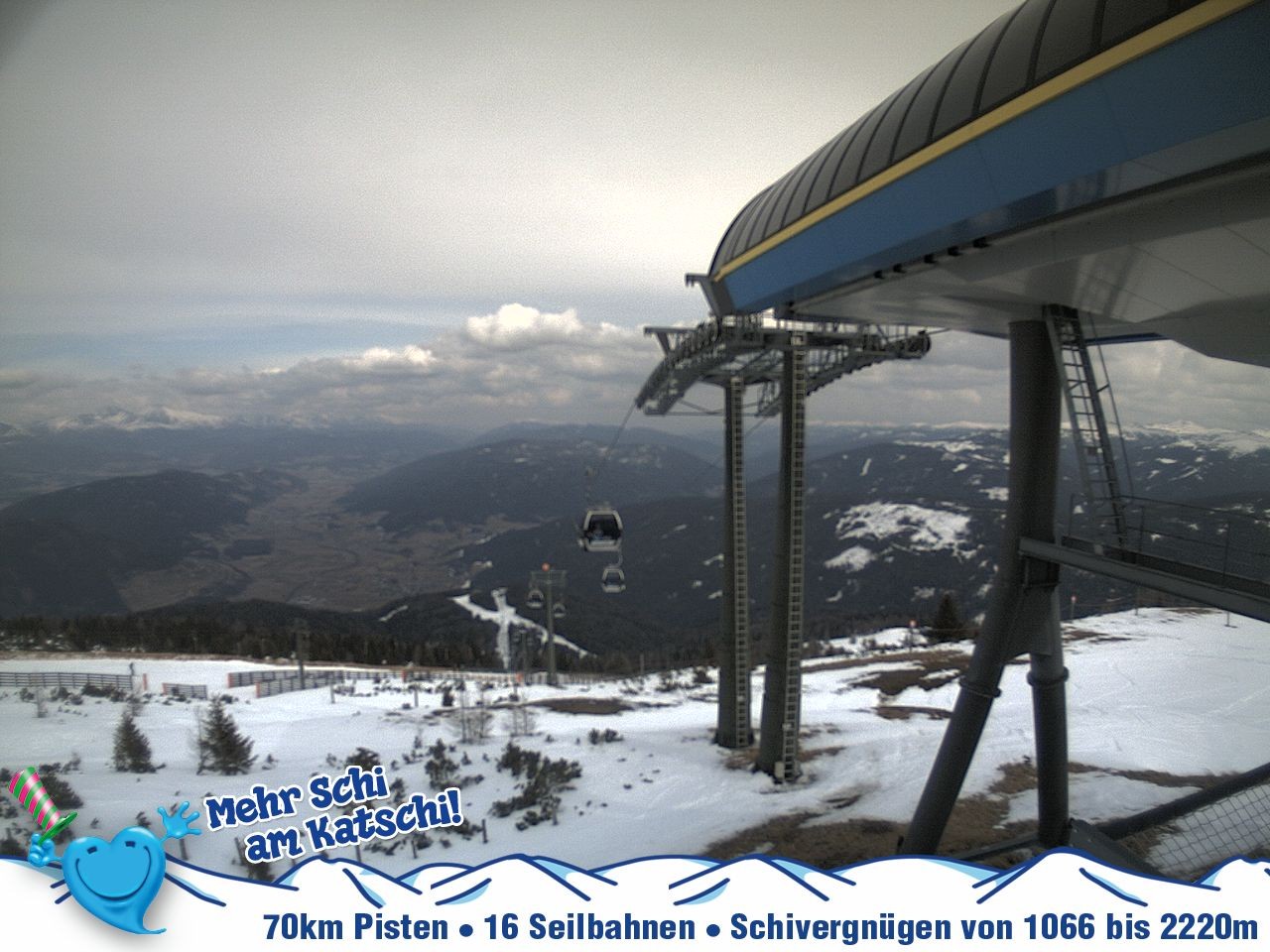 Archiv Foto Webcam Silverjet am Katschberg/Aineck
