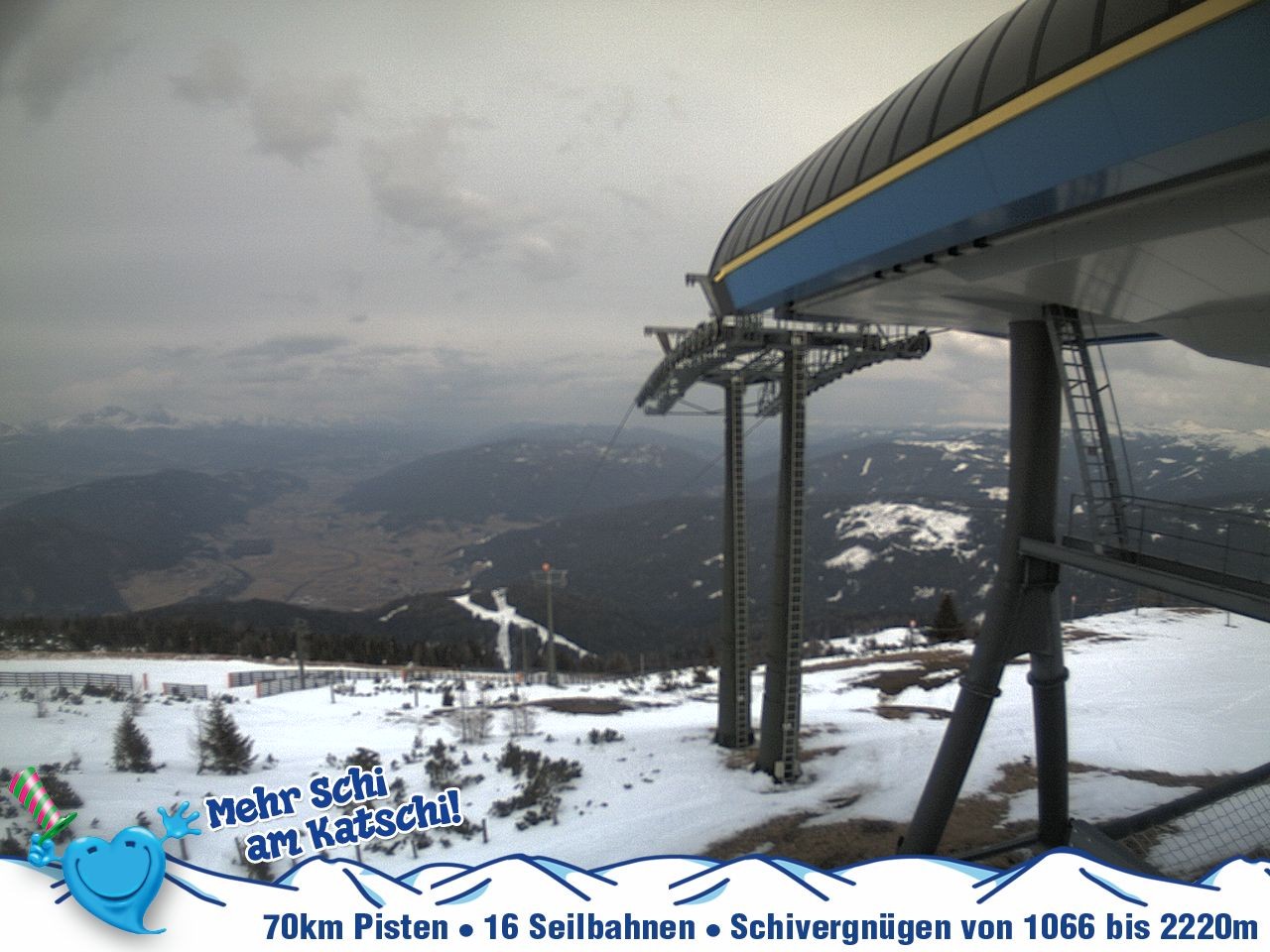 Archiv Foto Webcam Silverjet am Katschberg/Aineck