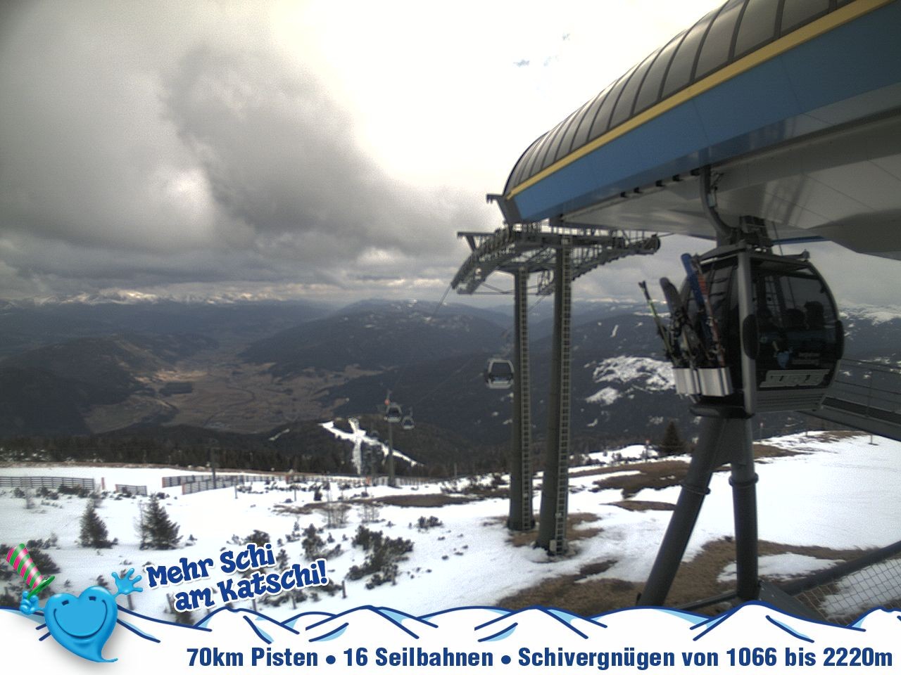 Archiv Foto Webcam Silverjet am Katschberg/Aineck