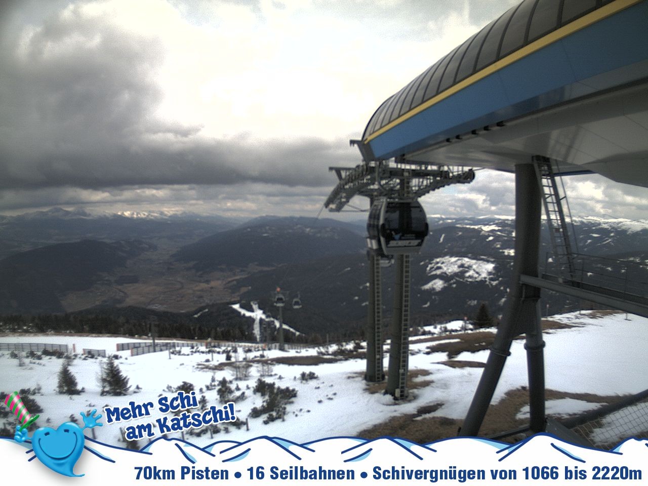 Archiv Foto Webcam Silverjet am Katschberg/Aineck