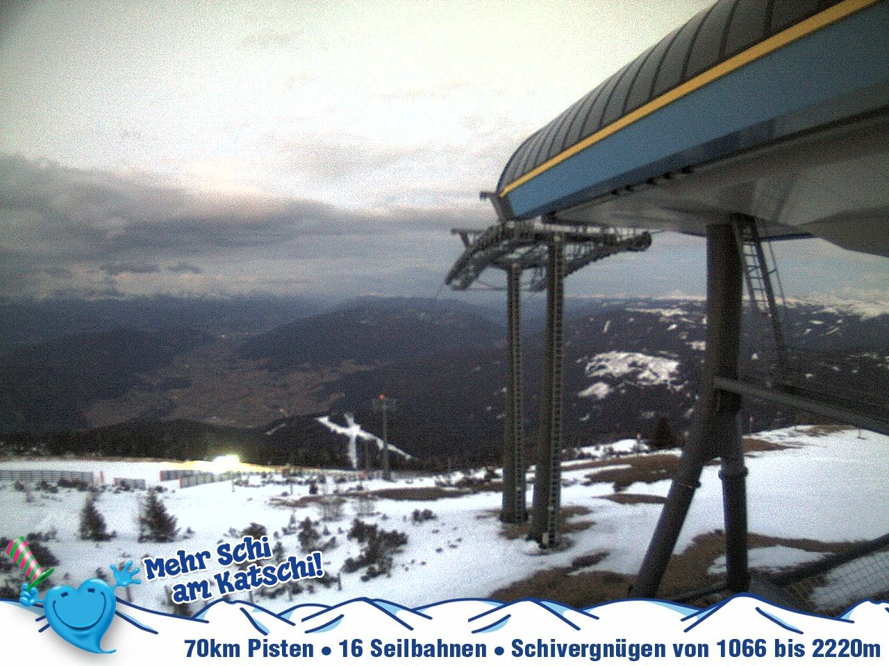 Archiv Foto Webcam Silverjet am Katschberg/Aineck