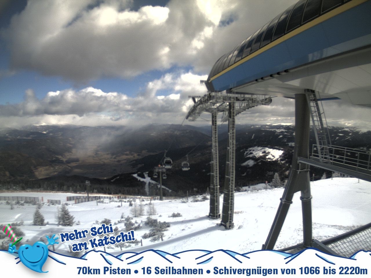Archiv Foto Webcam Silverjet am Katschberg/Aineck